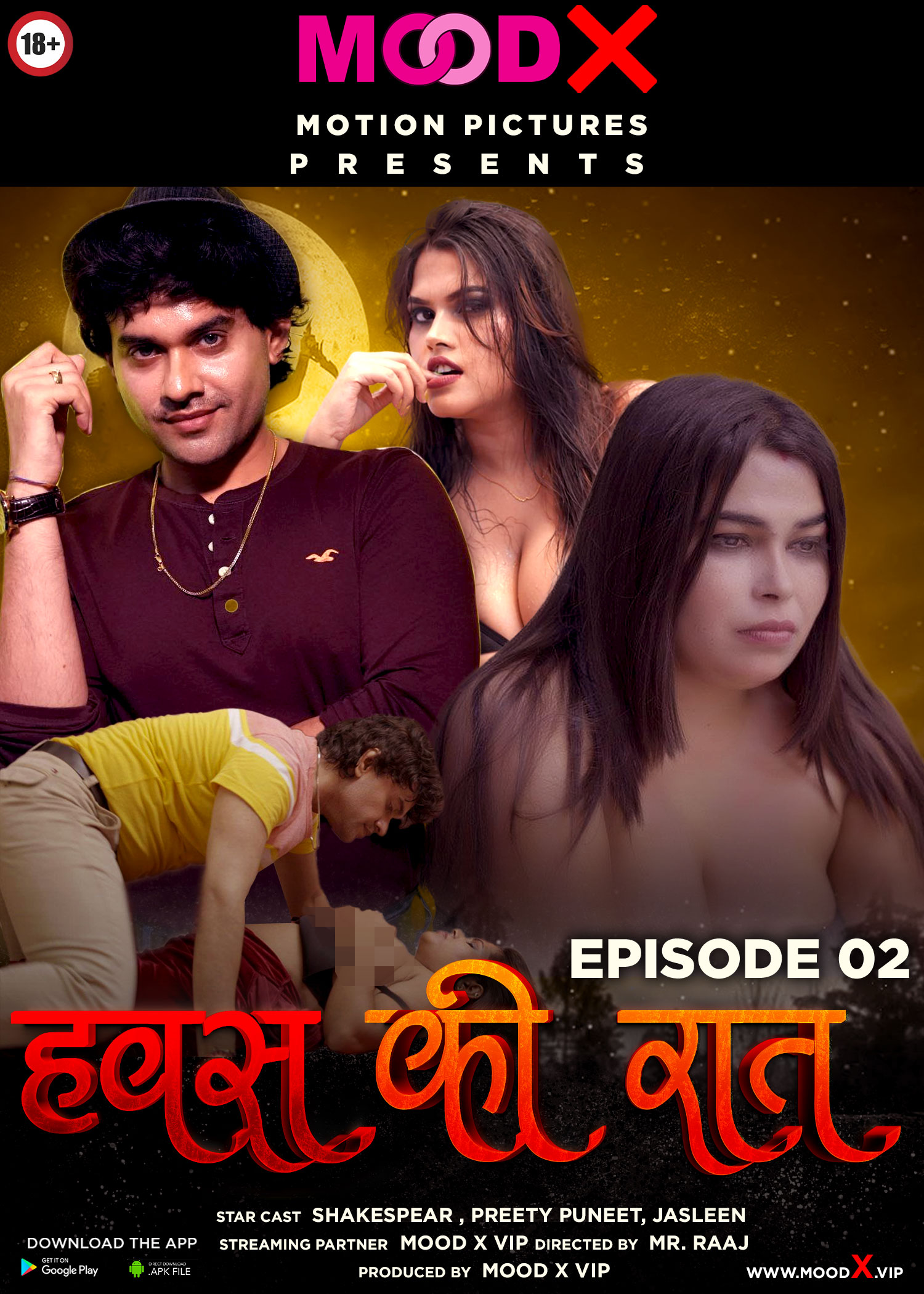 Hawas Ki Raat (2022) Season 1 (MoodX Originals) Uncut